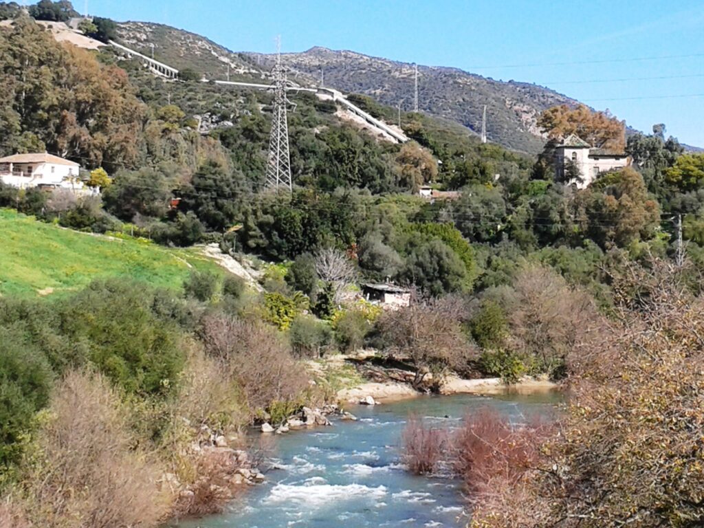The Guadiaro river