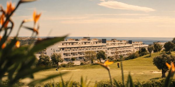 Golf course and homes in Estepona, Costa del Sol